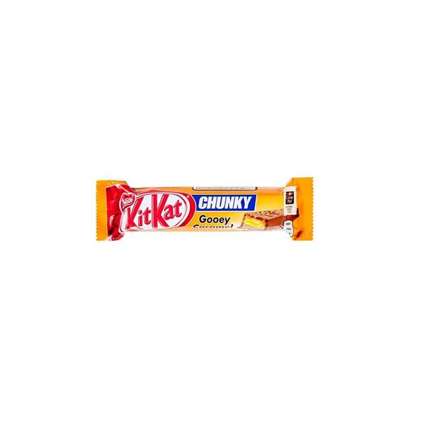 Kit Kat Chunky Gooey Caramel Milk Chocolate Bar Imported